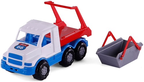 Camion conteneur jouet Cavallino plastique 26cm multicolore-2