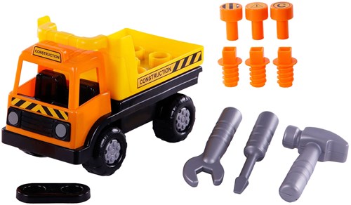 Camion jouet Cavallino avec outils 11 pièces éducatif-2
