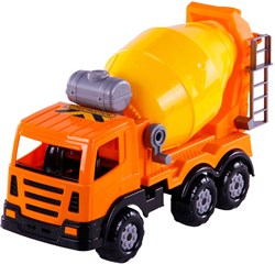 Camion toupie jouet XL bétonnière 44cm véhicule de chantier plastique