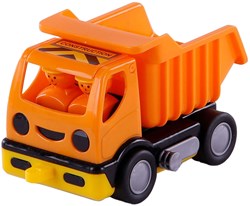 Camion benne jouet Cavallino orange 19cm plastique pour enfants