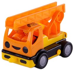 Camion échelle jouet Cavallino 19cm plastique pour tout-petits