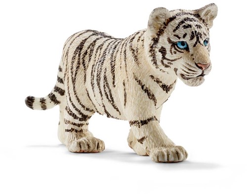 Schleich Wild Life Tiger cub, white