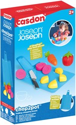 Set de nourriture jouet Chop2Pot avec planche à découper pliable et couteau, 16 pièces