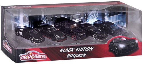 Majorette Black Edition Giftpack, 5st.