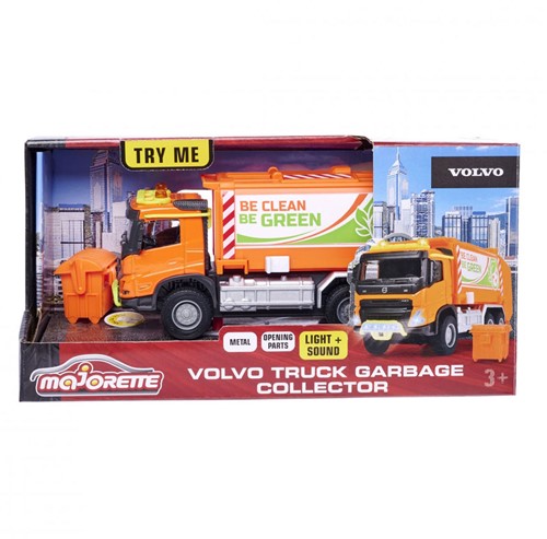 Majorette Volvo Vuilniswagen