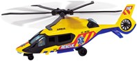 Dickie hélicoptère de sauvetage jouet jaune - véhicule de secours pour enfants-2