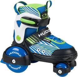 Hudora patins à roulettes réglables enfants 26-29 - jouet coloré