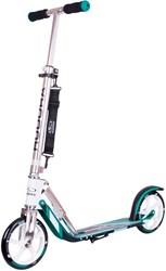 Hudora trottinette Big Wheel 205 - aluminium scooter bleu turquoise