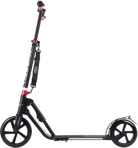 Hudora trottinette Big Wheel 230 - Noir - Aluminium - City scooter adulte-2