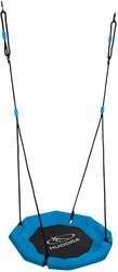 Hudora balançoire nid extérieur Octagon 70 cm bleu siège de jardin