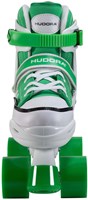 Hudora patins à roulettes sneaker vert réglable taille 32-35 patins enfants-3