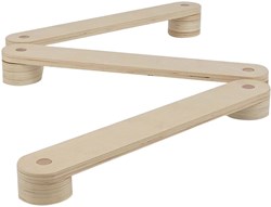 Set circuit d'équilibre en bois - parcours jouet équilibre pour enfants