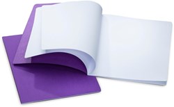 Mercurius cahier à dessin avec intercalaire 24x32 cm violet - papier créatif