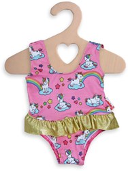 Heless maillot de bain poupée licorne - pour poupées 28-35 cm