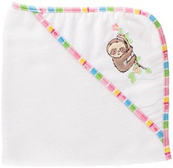 Heless serviette de bain poupée paresseux avec accessoires jouet de bain