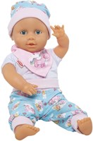 Heless ensemble vêtements poupée licorne fée 3 pièces 35-45cm coton-2