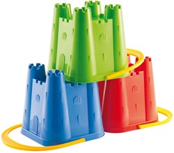 Ecoiffier seau château de sable - jouet de plage pour enfants