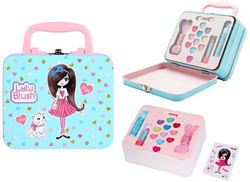 Create it! set de maquillage Lulu blush dans une boîte en métal pour enfants