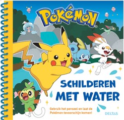 Deltas Pokemon livre à peindre à l'eau - livre magique de recherche pour enfants