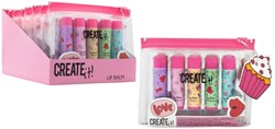 Create it! baume à lèvres 5-pack étui soin des lèvres enfants