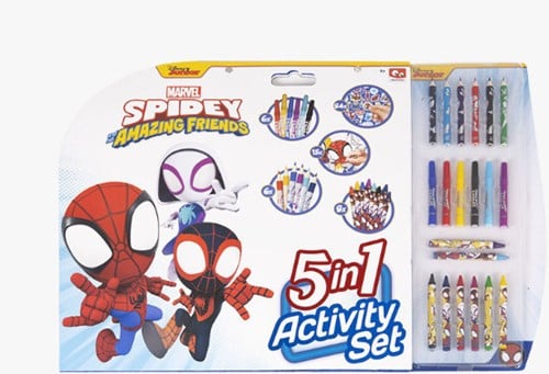 Set de coloriage Spidey 5 en 1 SP22306