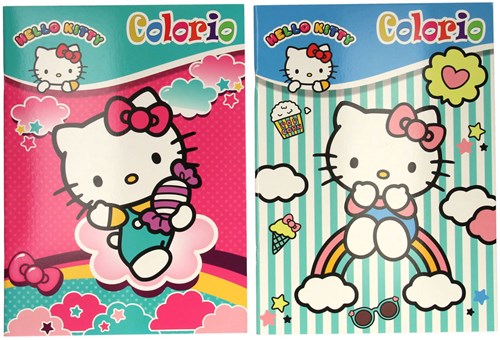 Twisk Hello Kitty livre de coloriage - 32 pages à colorier pour enfants - plaisir créatif