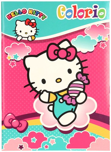 Twisk Hello Kitty livre de coloriage - 32 pages à colorier pour enfants - plaisir créatif-2