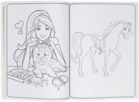 Barbie livre de coloriage licorne - Barbie plaisir de coloriage pour enfants-3