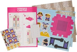 Kit de bricolage château construction jouet créatif enfants