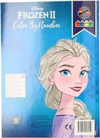 Boek Specials Nederland livre de coloriage Frozen coloriage par numéro Elsa Anna-3