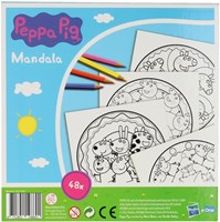 Peppa Pig livre de coloriage mandala plaisir créatif pour enfants et adultes-2