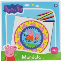 Peppa Pig livre de coloriage mandala plaisir créatif pour enfants et adultes