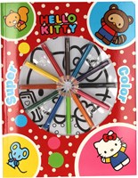 Super Color Kleurboek Hello Kitty met Potloden