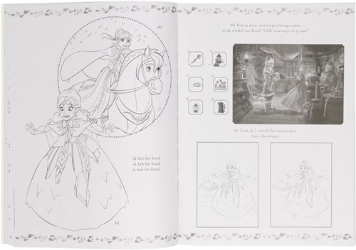 Disney Frozen livre de coloriage et d'activités - 365 activités A4-2