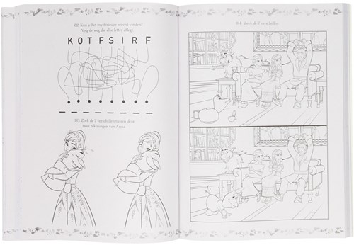 Disney Frozen livre de coloriage et d'activités - 365 activités A4-3