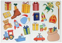 Twisk livre d'autocollants et de coloriage Sinterklaas A4 avec jeux-3