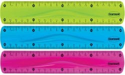 Centre Règle flexible centrale 20 cm. 86639