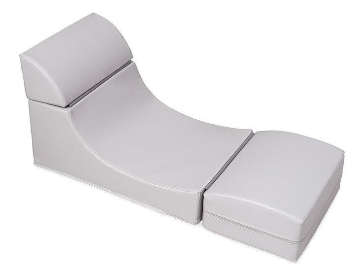 Softplay loungebankje GRIJS