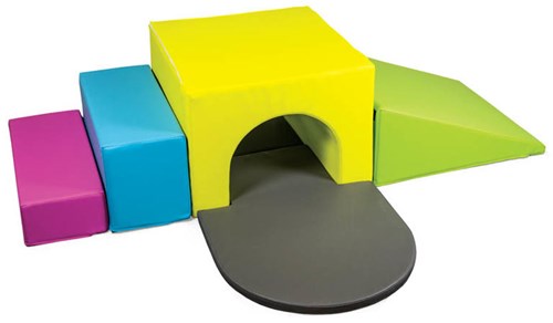 Softplay peuterspeeleiland met tunnel-2