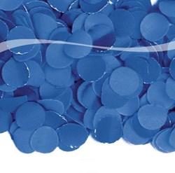 Folat confettis bleu 100 grammes - décoration de fête en papier
