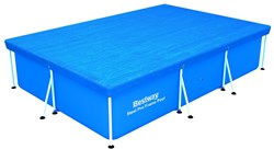 Bâche de piscine Bestway rectangulaire 300x201 cm bleu cover