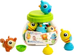 Lalaboom boules éducatives jouet de construction avec animaux - 21 pièces
