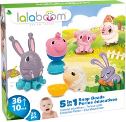 Lalaboom perles éducatives ferme - 25 pièces - jouet coloré