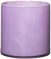OttoSimon vase cylindre lavande violet décoration verre 15x15 cm
