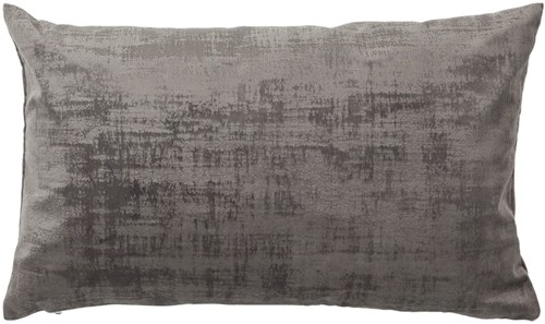 Coussin décoratif en velours gris 30x50 cm style vintage luxe maison-2