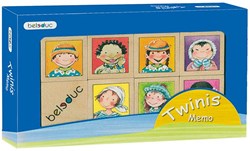 Beleduc jeu de mémoire éducatif Twinis Memo carton
