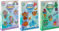 Creative Craft Group set créatif diamond painting stickers 12 pièces
