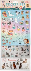Creative Craft Group set de stickers chiens - 100 autocollants pour enfants