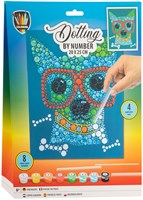 Creative Craft Group kit peinture par numéros animaux - art du point-3