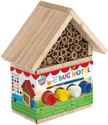 Hôtel à insectes bois set complet maison à insectes jardin écologique jouet